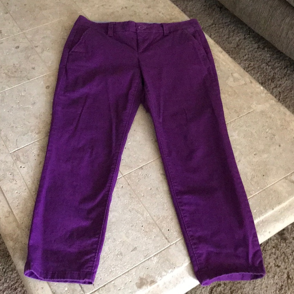 Purple capris!